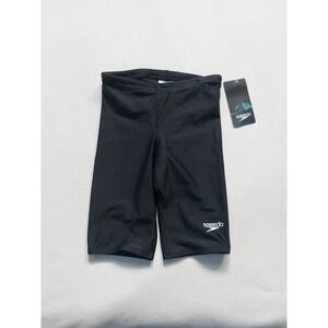 Speedo black‎ Youth Boys Swim Trunks Board Shorts Size 24 Pro Lot